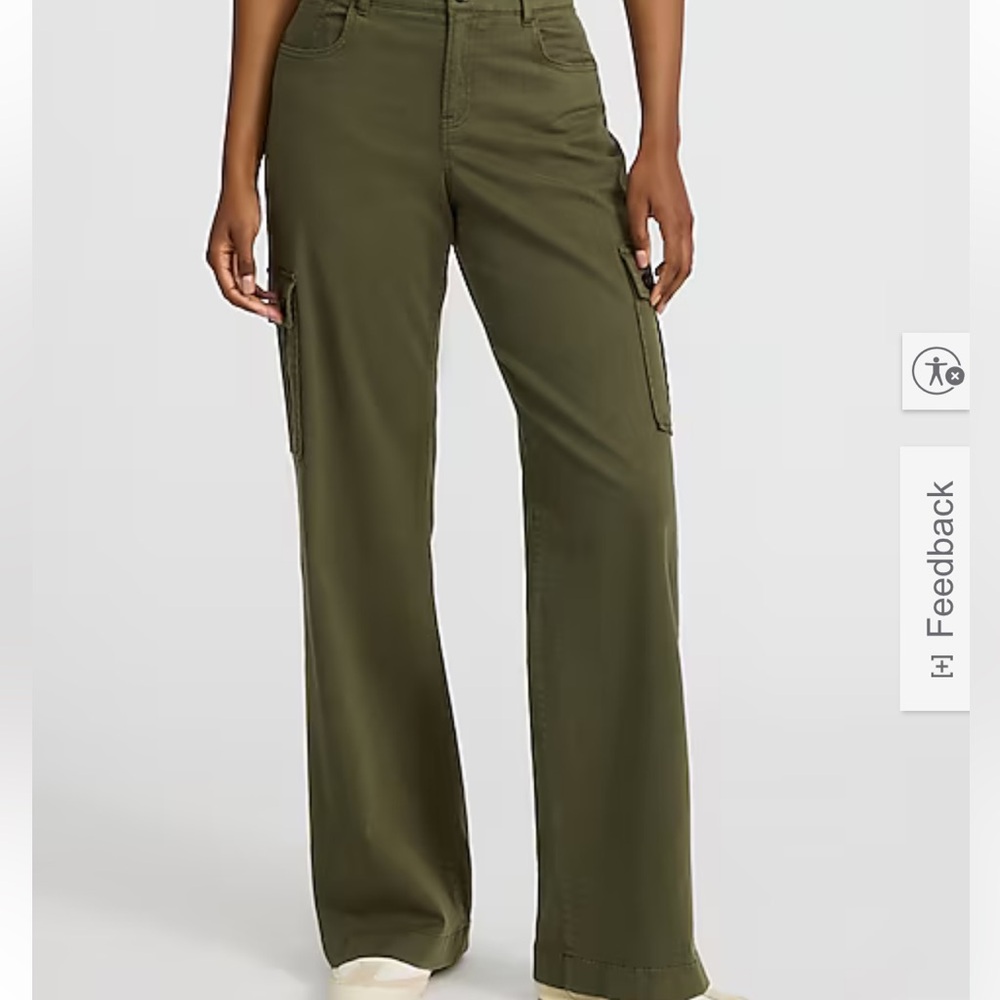 mid rise relaxed cargo pants trousers